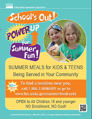 Graphic: School's Out! Power Up for Summer Fun!